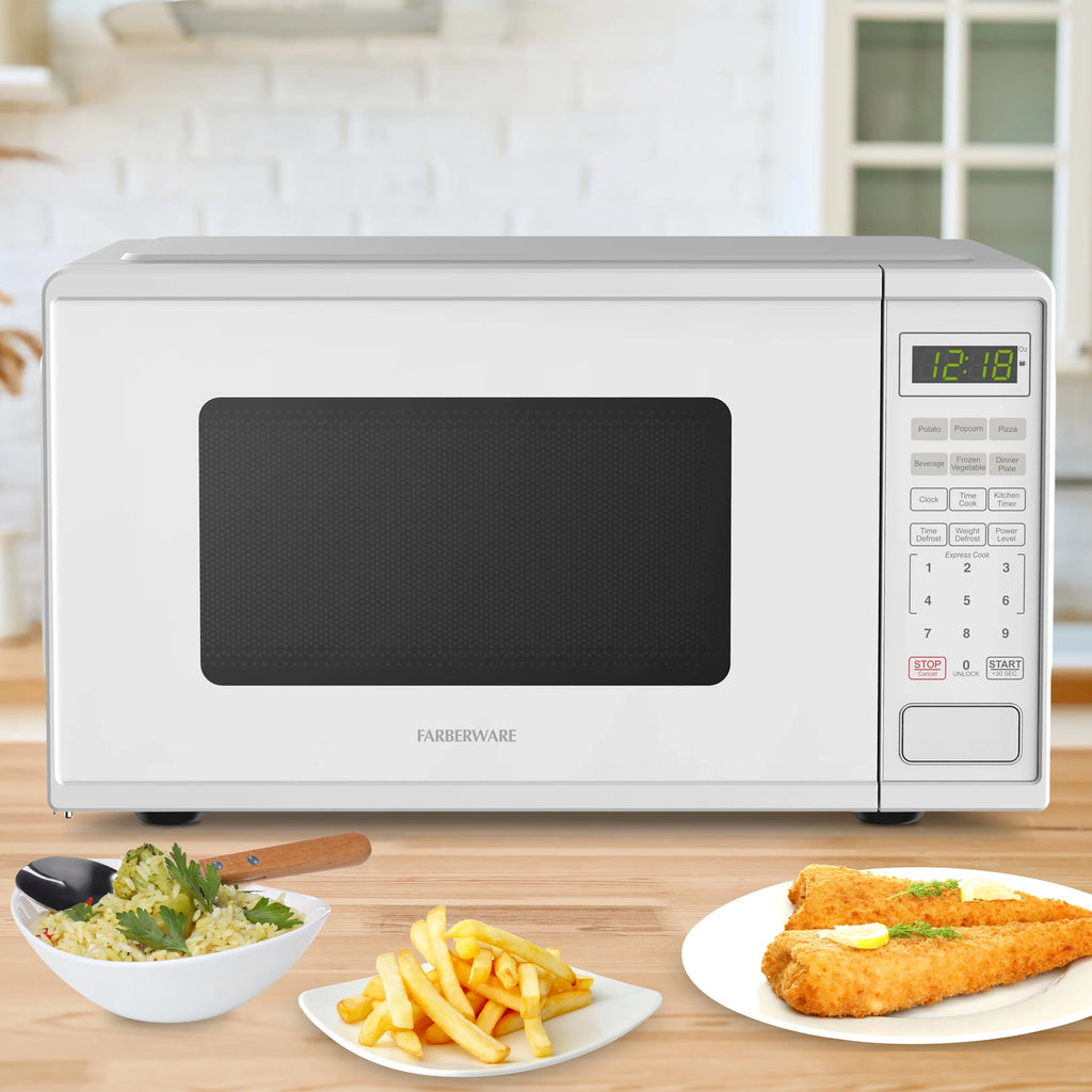 Farberware FMGZ09BKA 0.9 Cu. Ft. Microwave Oven, 900W, Digital Control, LED Display, 6 Cooking Presets, Black - image 26