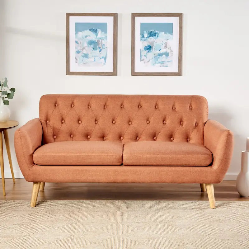 Christopher Knight Home Bernice Petite Sofa in Mid-Century Modern Style - image 3
