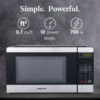 Farberware FMGZ09BKA 0.9 Cu. Ft. Microwave Oven, 900W, Digital Control, LED Display, 6 Cooking Presets, Black - image 43