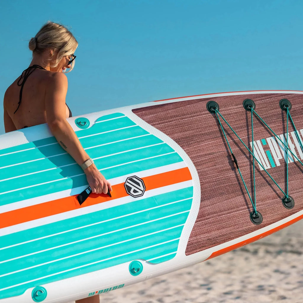 Niphean Inflatable Stand Up Paddle Board with SUP Accessories - image 11