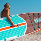 Niphean Inflatable Stand Up Paddle Board with SUP Accessories - image 11