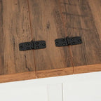 Contemporary Farmhouse Coffee Table Featuring Concealed Storage - image 8
