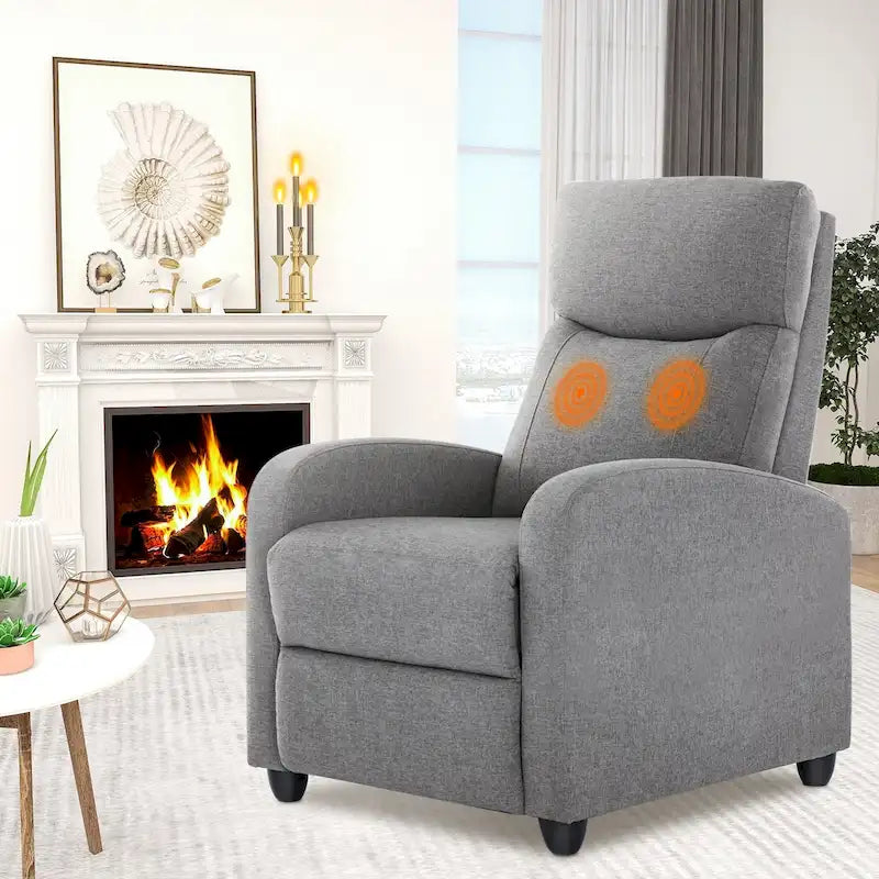 Versatile Recliner Chair with 8 Massage Settings and Lumbar Support for Ultimate Relaxation and Home Theater Experience - image 4