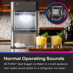 Countertop Nugget Ice Maker with Side Tank / Ice Machine with WiFi Connectivity / Smart Home Kitchen Essentials / Stainless Steel - image 10