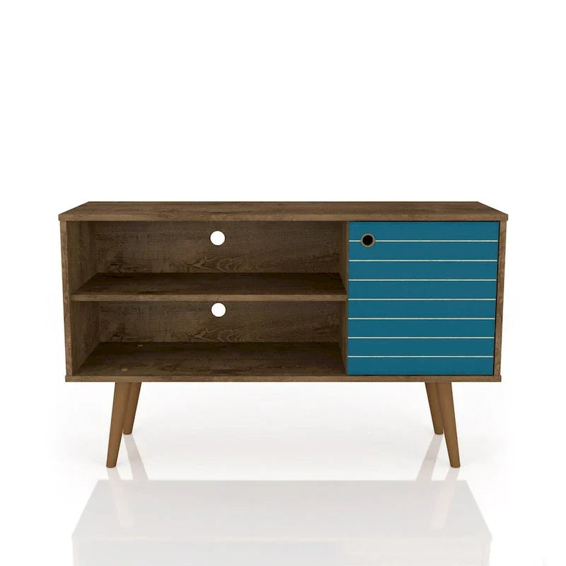 Mid-Century Modern Liberty Dual-Shelf TV Console - image 33