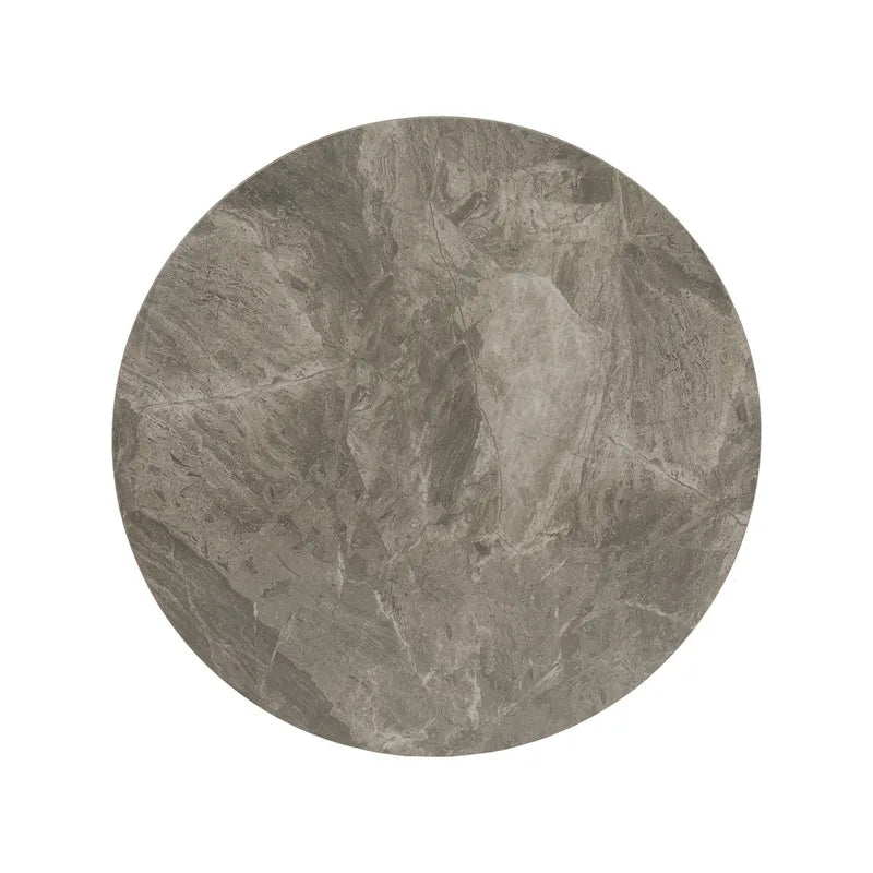 iNSPIRE Q Modern Jurmala Glossy Sintered Stone Tables with Grey Metal Base - image 26