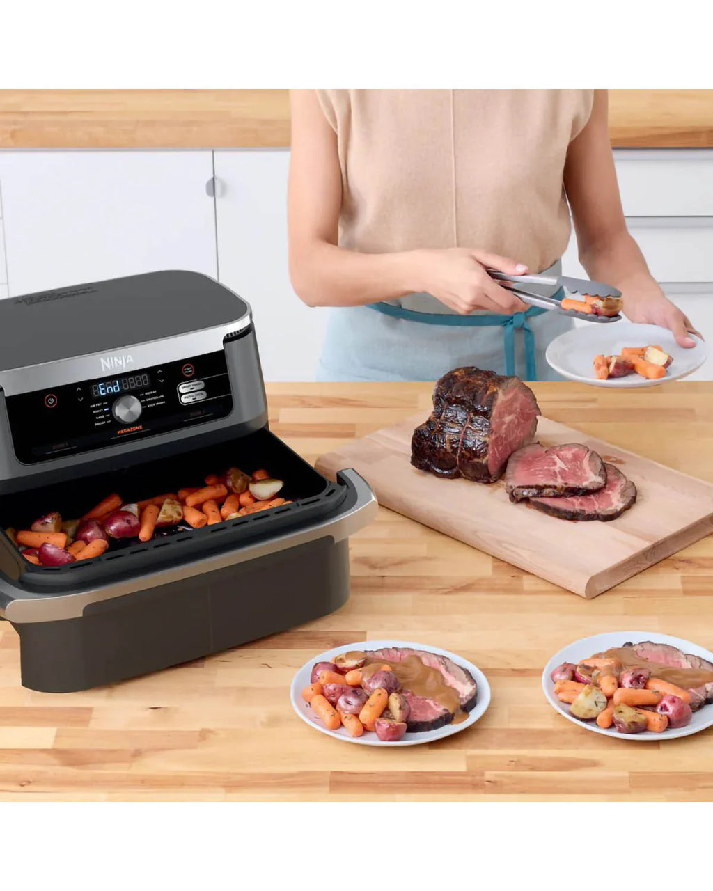 Ninja XXXL Flexdrawer Air Fryer - Silver/Black - image 3