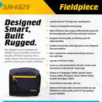 Fieldpiece SM482V Wireless 4-Port SMAN Manifold with Vacuum Gauge - image 5