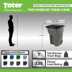 96-Gallon Wheeled Trash Can with Lid - image 2