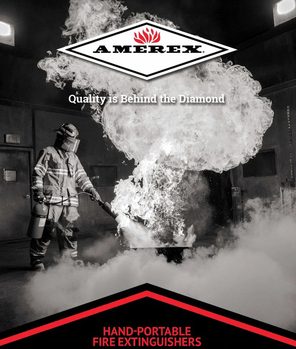 Amerex B402, 5 lb ABC Dry Chemical Fire Extinguisher with Aluminum Valve, Pack of 3 - image 2