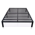 Sturdy King Metal Platform Bed Frame with Durable Slats - image 1