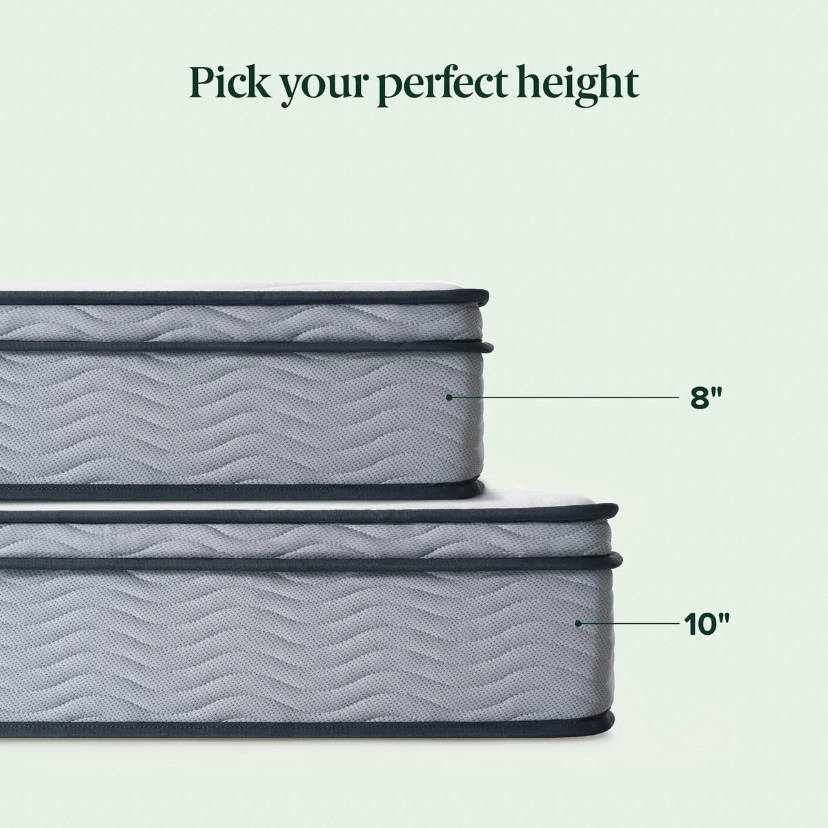 Zinus 10" Innerspring Mattress with Euro Top, Full - image 3