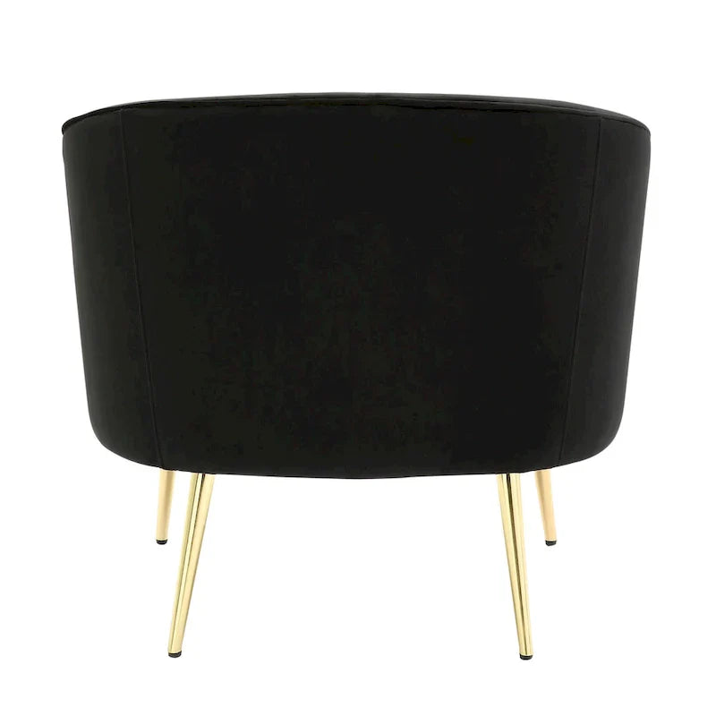 Randolf Velvet Accent Chair in Silver Orchid - image 17