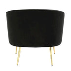Randolf Velvet Accent Chair in Silver Orchid - image 17