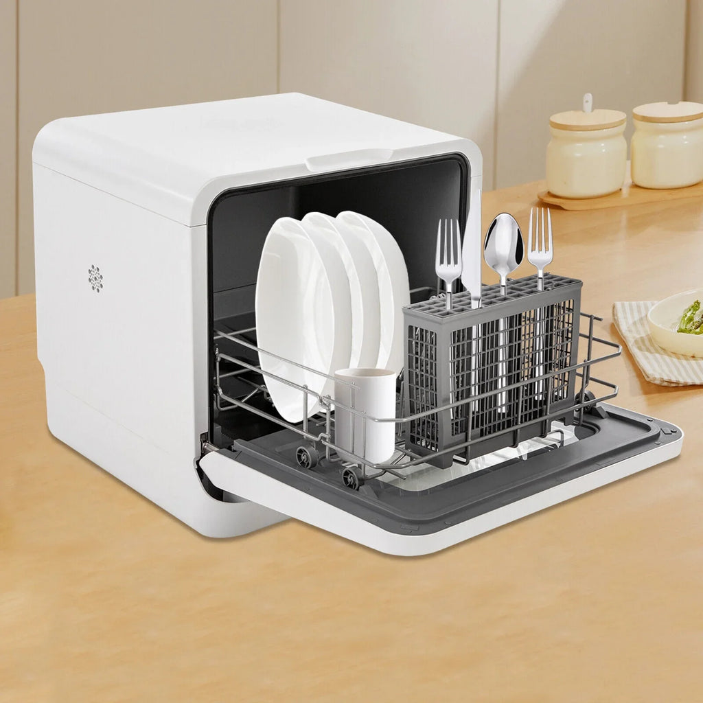 Counter Top Dishwashe, Portable Countertop Dishwashers, Mini Dishwasher 3-in-1 Cups Dishwasher - image 5