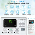 10000 Btu Quiet Window Air Conditioner With Remote Amp Eco Mode Energy Star Certified 3 In 1 Window Ac Unit With Dehumidifier - image 5