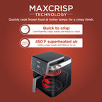 Ninja Air Fryer Pro XL 6-in-1 with 6.5 QT Capacity, Max Crisp, Air Fry, Air Roast, Bake, Reheat, Dehydrate - image 2