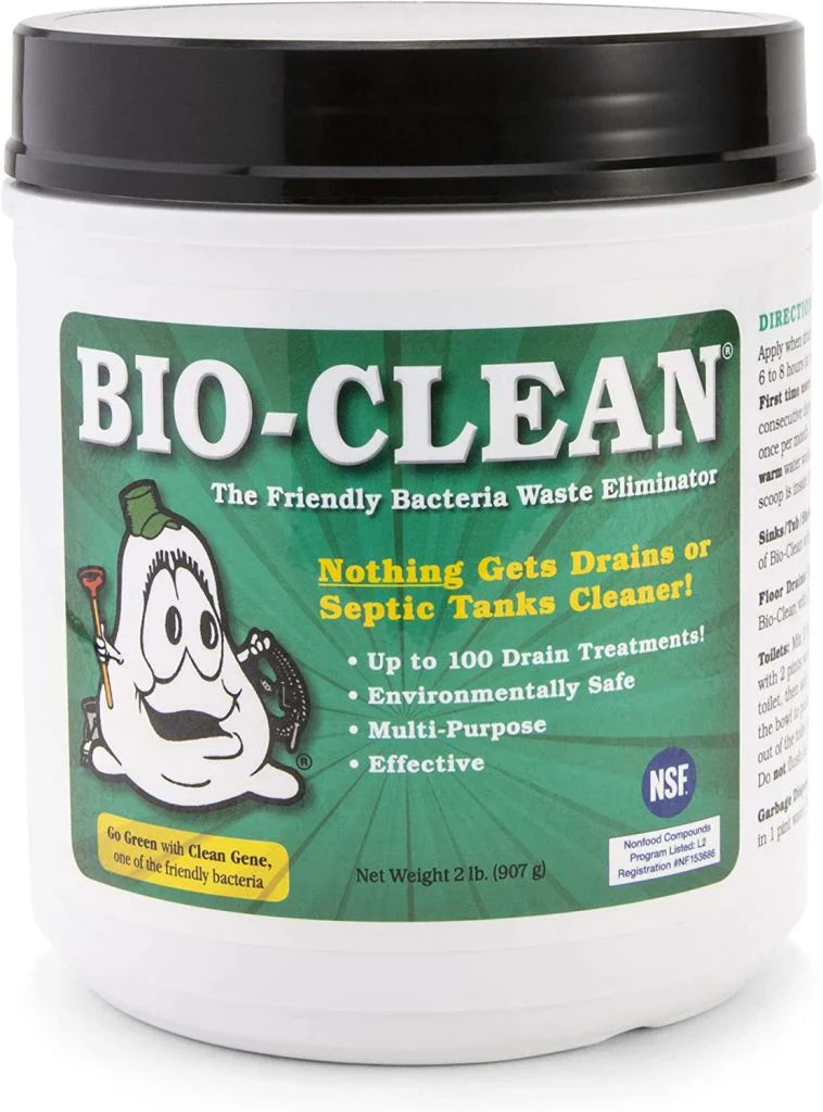 Bio-Clean natural drain cleaner, suitable for septic tanks and grease traps, environmentally friendly - image 1