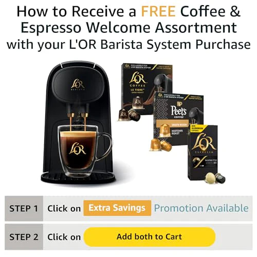 L'OR Barista System Coffee and Espresso Machine Combo - image 6