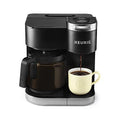 Keurig K-Duo Coffee Maker, Single Serve and 12-Cup Carafe Drip Coffee Brewer, Compatible with K-Cup Pods and Ground Coffee, Black - image 1