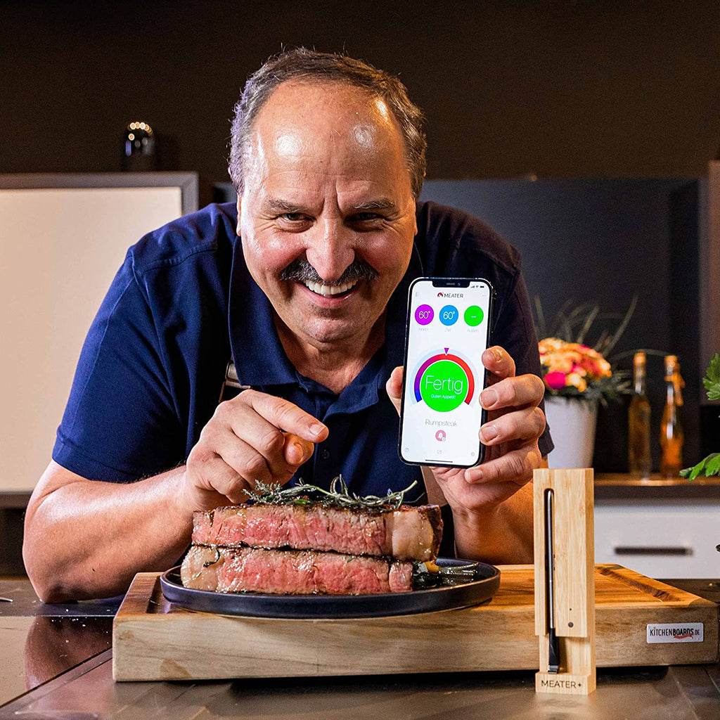 MEATER Plus / Smart Meat Thermometer with Bluetooth / 165ft Wireless Range / for The Oven, Grill, Kitchen, BBQ, Smoker, Rotisserie - image 9