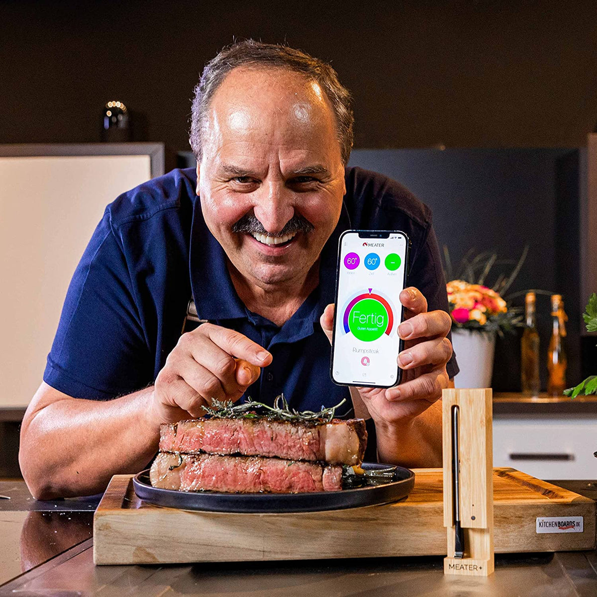 MEATER Plus / Smart Meat Thermometer with Bluetooth / 165ft Wireless Range / for The Oven, Grill, Kitchen, BBQ, Smoker, Rotisserie - image 9