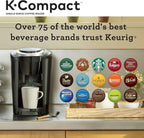 Single-Serve K-Cup Pod Coffee Maker, Black, 2.3 - image 8