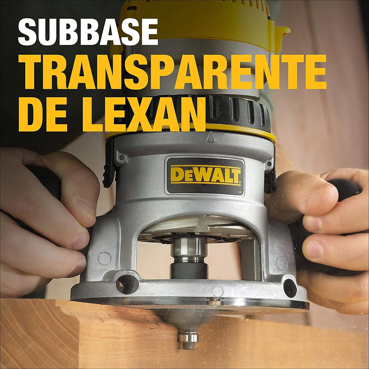 DEWALT Router, Fixed Base, 1-3/4-HP (DW616) , Yellow - image 4