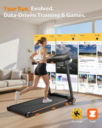 Foldable Treadmill for Home with Incline Extra Large Dual LED Screen Home Office Treadmills - image 9