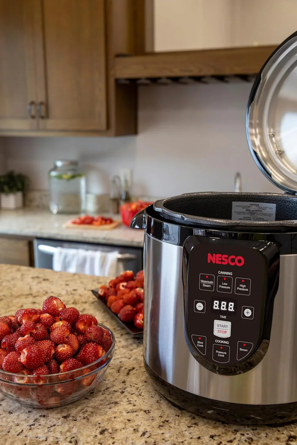 Nesco NPC-9 Smart Electric Pressure Cooker and Canner, Stainless Steel, 9.5 Qt - image 1