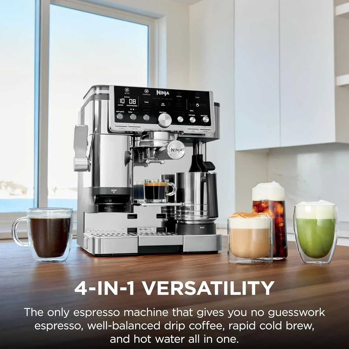 Ninja Luxe Café Pro Series, Espresso Machine, Drip Coffee, Cold Brew - image 4
