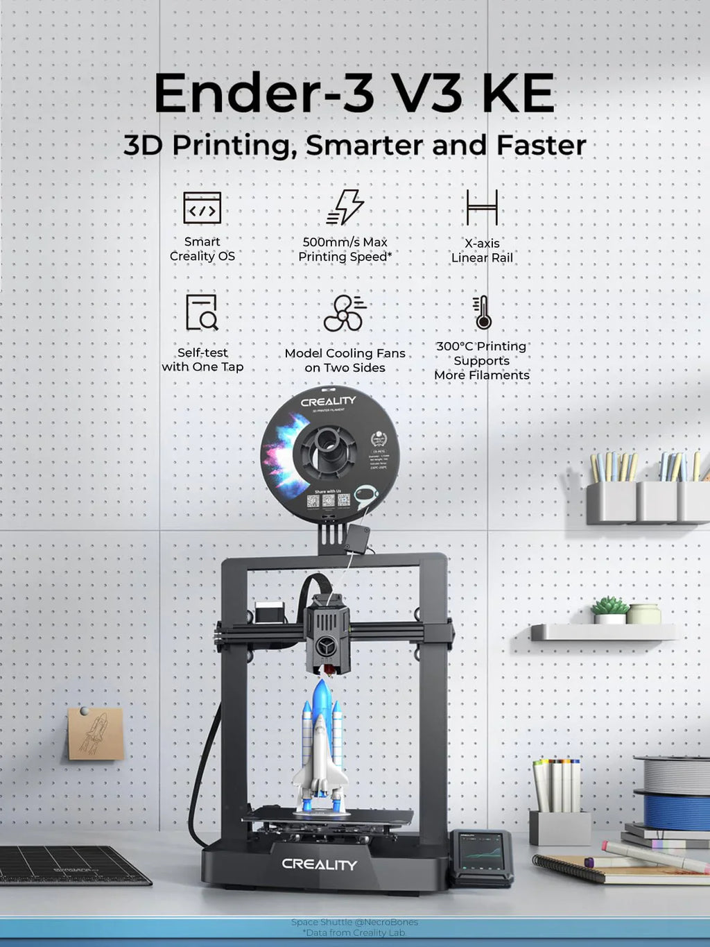 Creality Ender-3 V3 KE 3D Printer 500 mm/s High-Speed - image 9