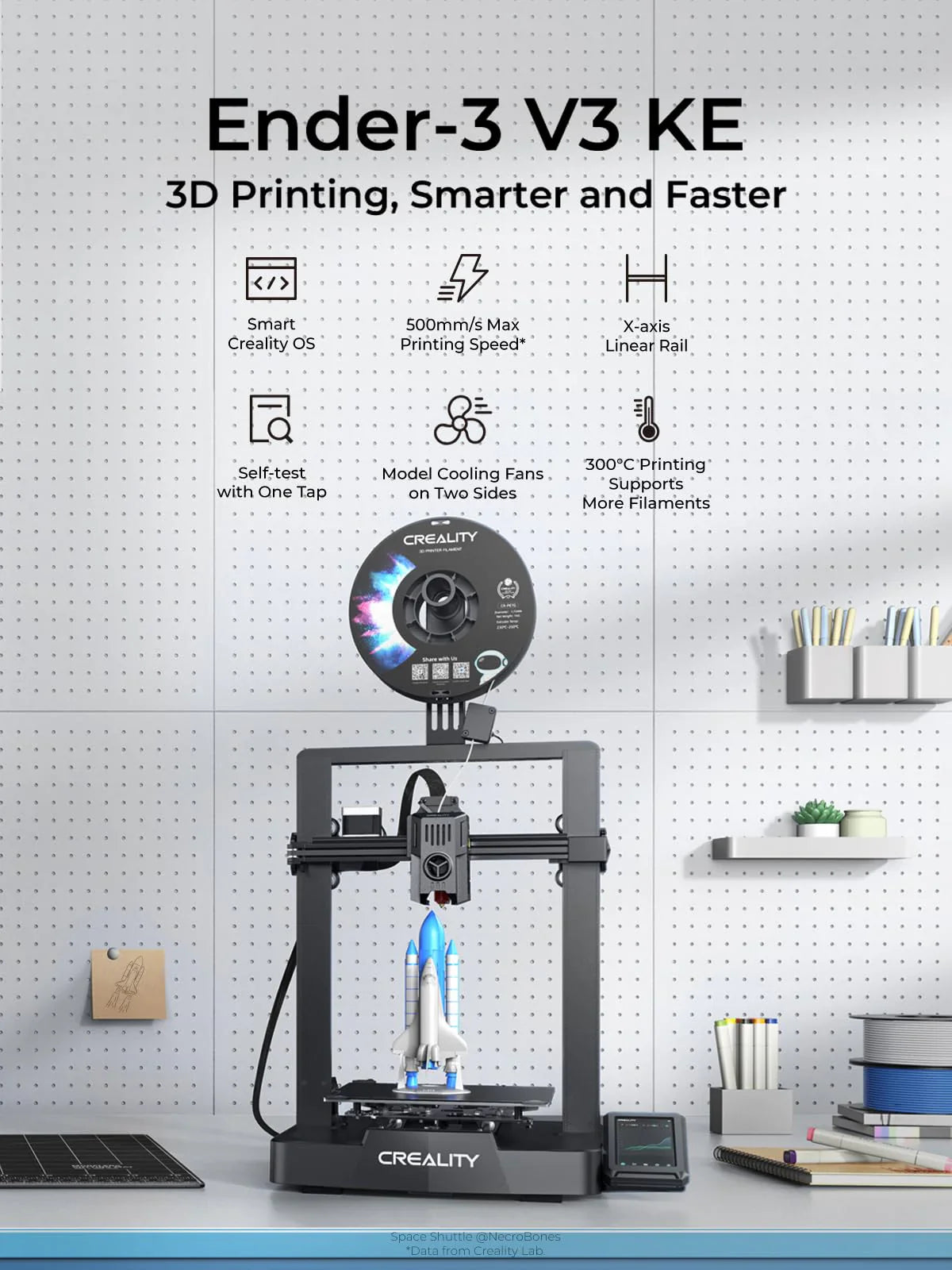 Creality Ender-3 V3 KE 3D Printer 500 mm/s High-Speed - image 9