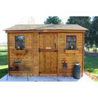 Cabana 12 ft. W x 8 ft. D Wood Storage Shed - image 4
