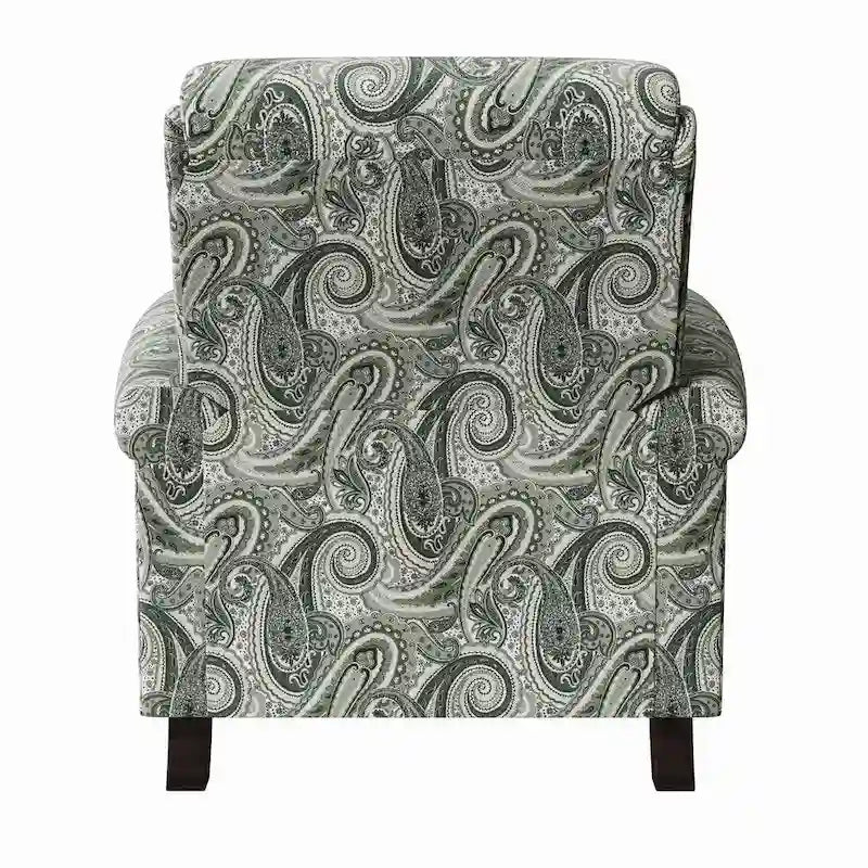 Push Back Recliner Chair with Padded Cushion and Solid Wood Legs - image 29