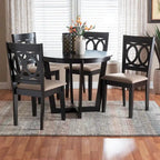 Kara Contemporary 5-Piece Wooden Dining Set - image 11