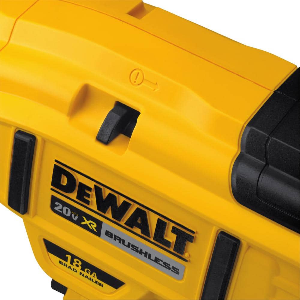 20V MAX XR Lithium-Ion CordlessGauge Brad Nailer (Tool Only) - image 4