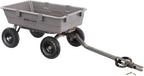 Heavy Duty Poly Utility Dump Wagon Garden Cart w/Pneumatic Tires, 6 Cu Ft - 1200 lb Capacity Outdoor Wheelbarrow for Yard, Landscaping & Gardening, Lawn Tractor or ATV Towable-Gorilla Carts - image 39