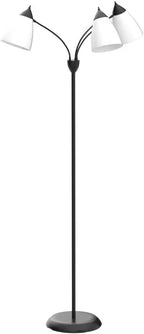 DINGLILIGHTING Floor Lamp Tall for Room: Flexible Gooseneck Floor Lamps Standing for Bedroom Home Office - Modern Floor Lights 5 - Light - image 11