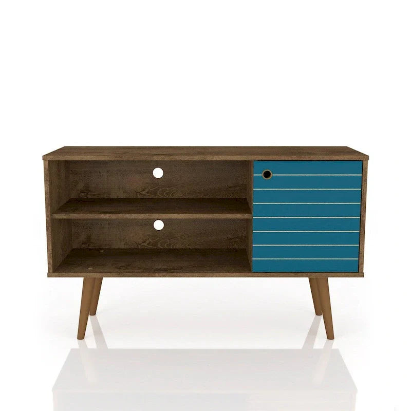 Mid-Century Modern Liberty Dual-Shelf TV Console - image 6
