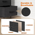 8-Drawer Tall Fabric Dresser with Wood Top and Sturdy Steel Frame - Stylish Bedroom Storage Solution - image 6
