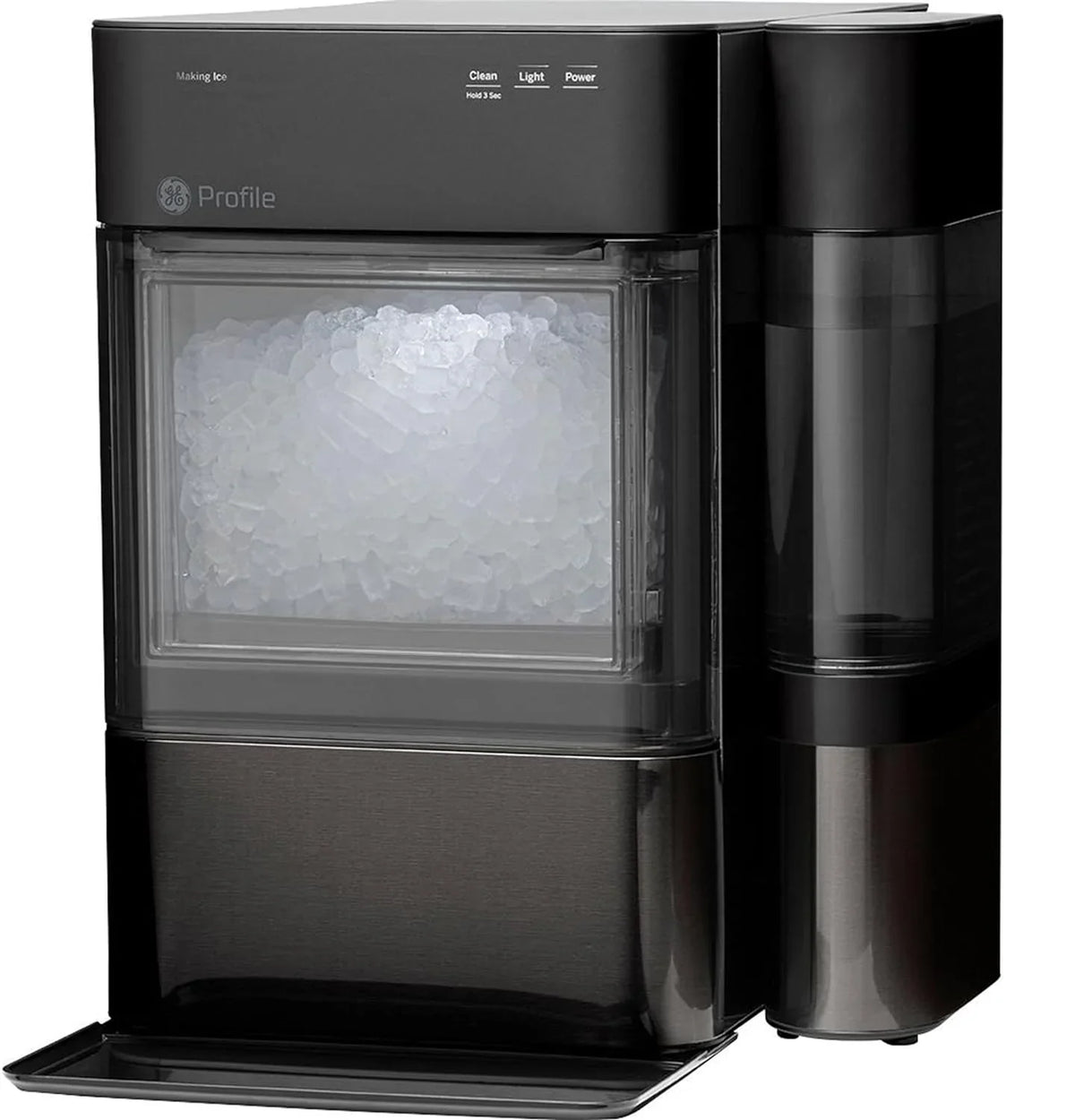 Countertop Nugget Ice Maker with Side Tank / Ice Machine with WiFi Connectivity / Smart Home Kitchen Essentials / Stainless Steel - image 6