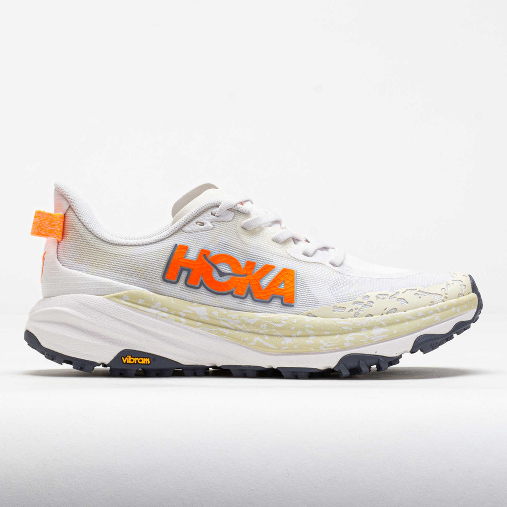 Speedgoat 6 Men's White/Neon Tangerine - image 1