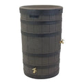 50-Gallon Outdoor Rain Barrel with Wood-Look Finish - image 1