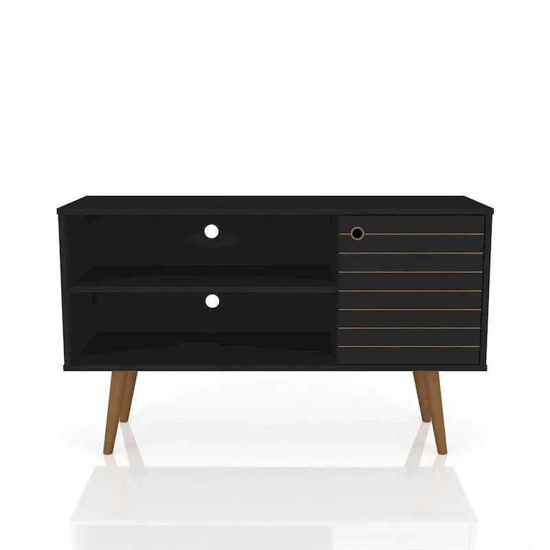 Mid-Century Modern Liberty Dual-Shelf TV Console - image 16