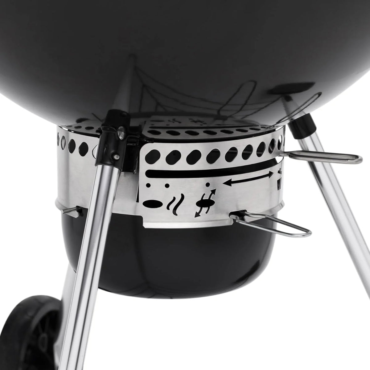 Touch Charcoal Grill 26-Inch, Black - image 8