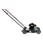 SENIX Gas Lawn Mower, 20-Inch, 125 cc 4-Cycle Briggs & Stratton Engine, Push Lawnmower with Side Discharge, 3-Position Height Adjustment, LSPG-L2, Blue - image 7