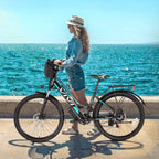 Vivi Electric Bike 26" City Commuter Electric Bike 48V 500W Step - Through Electric Bike 19.8MPH Electric Cruiser - image 11