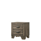 Linette 6-Piece Grey Contemporary Solid Wood and Veneer Upholstered Bedroom Set - image 3