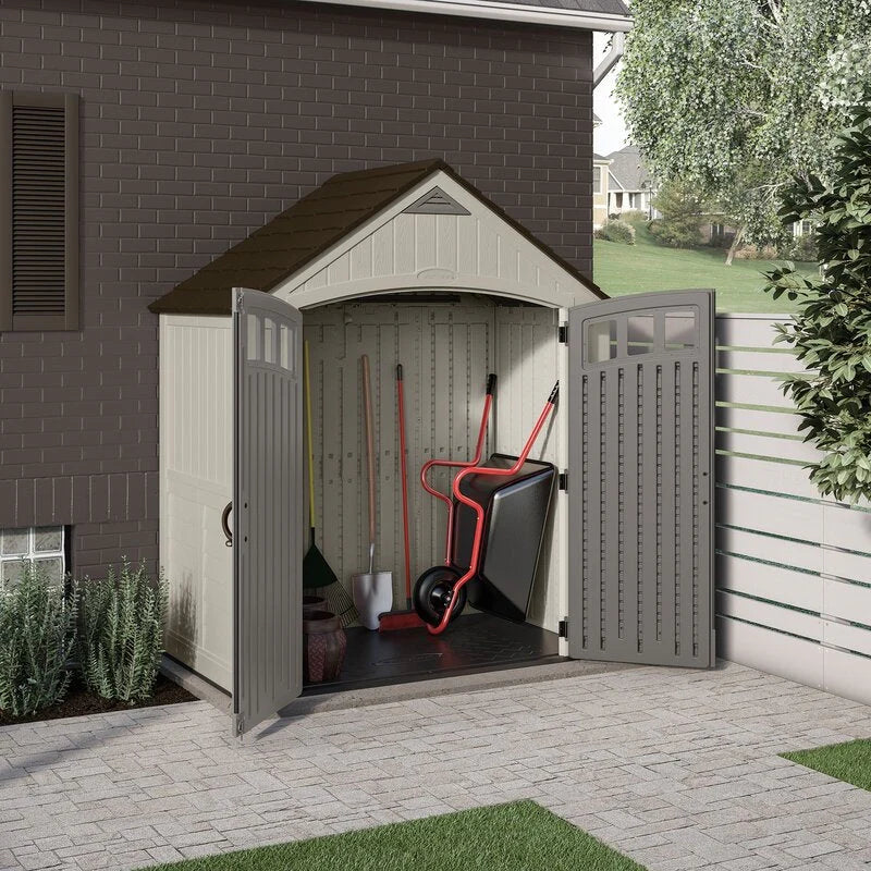 Outdoor Covington 7 1/2 ft. W x 4 ft. D Storage Shed - image 1